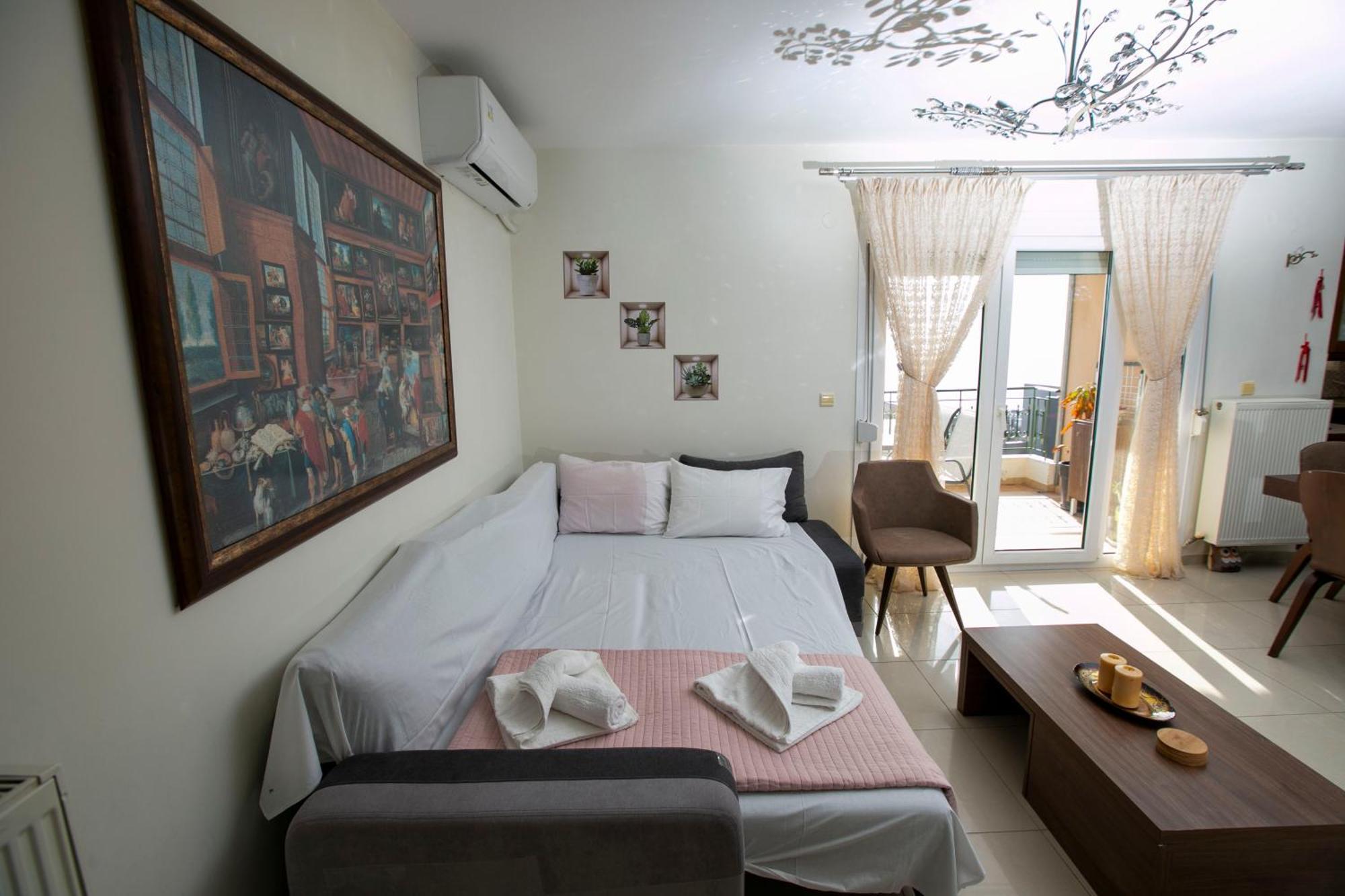 Kathys Sea View Apartment Kavála Kültér fotó