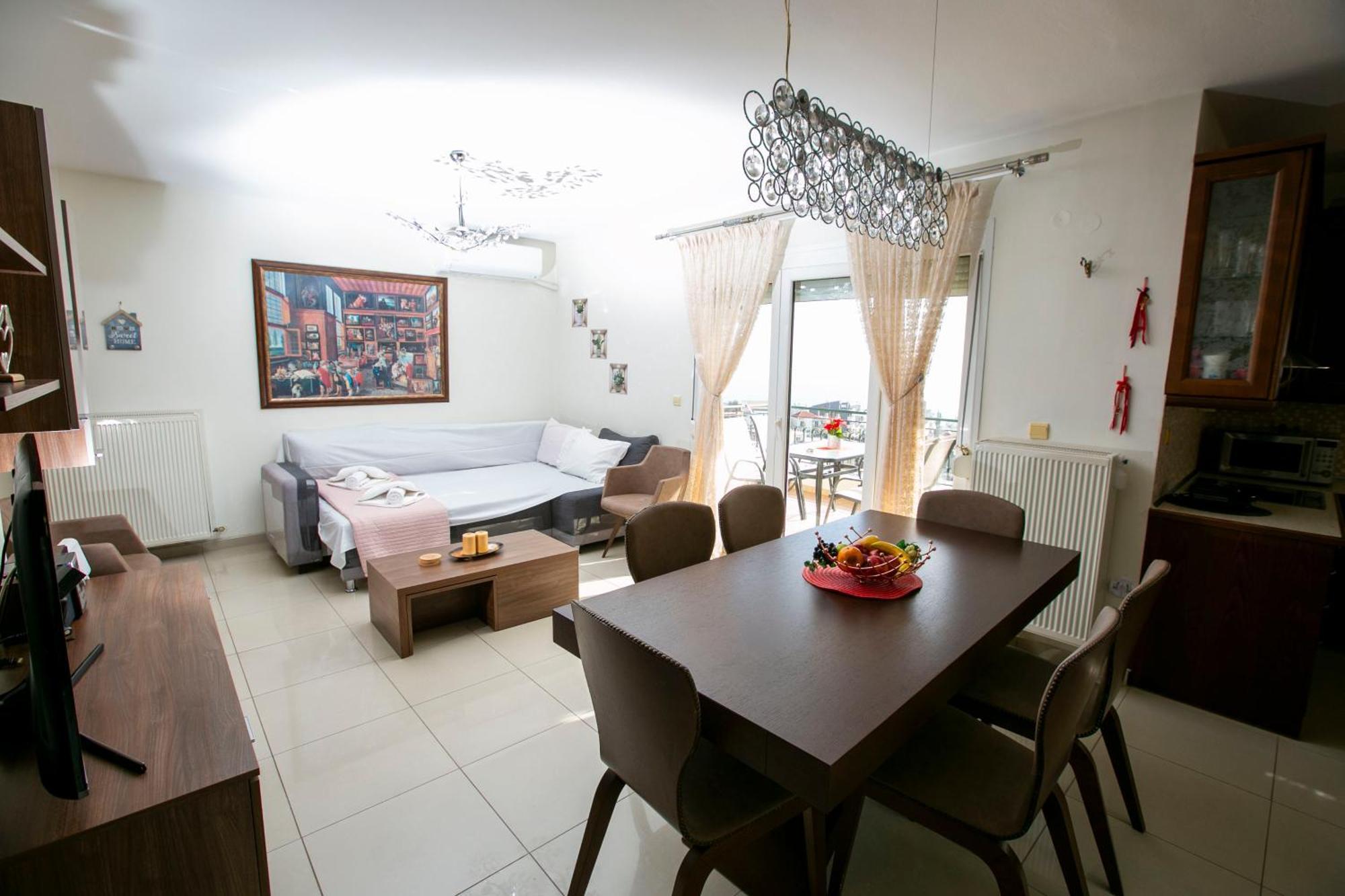 Kathys Sea View Apartment Kavála Kültér fotó
