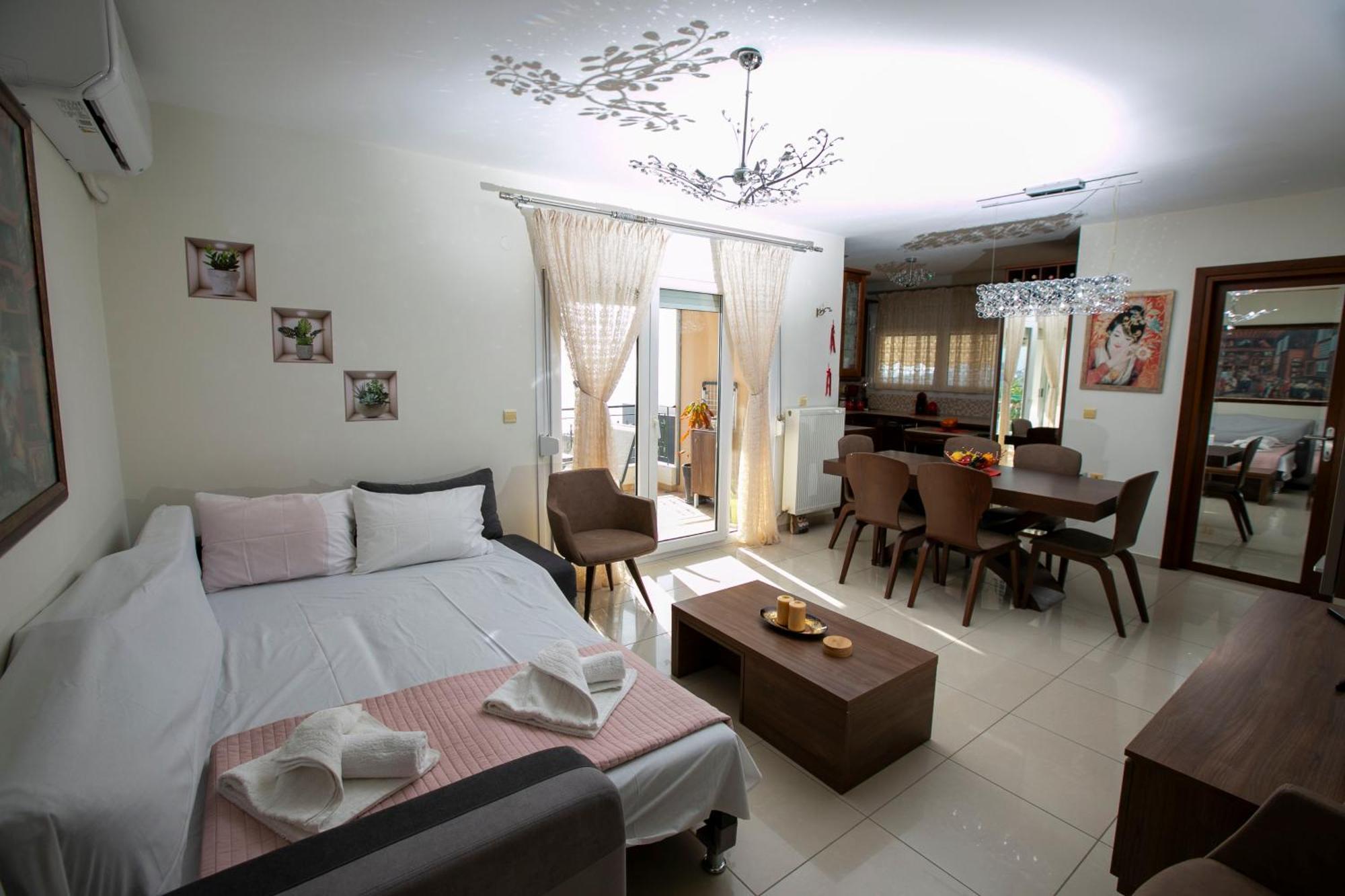 Kathys Sea View Apartment Kavála Kültér fotó